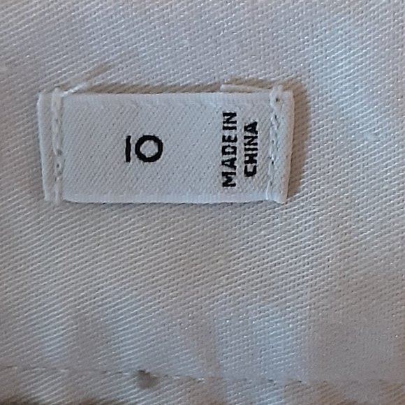 Aritzia Babaton Tan Beige Mid-Rise Side Zip Pants Size 10 - Picture 12 of 14